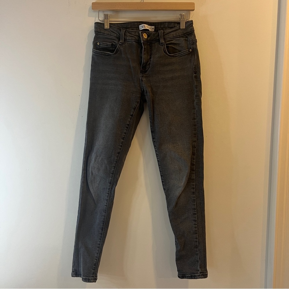 Zara Dark Gray Skinny Jeans